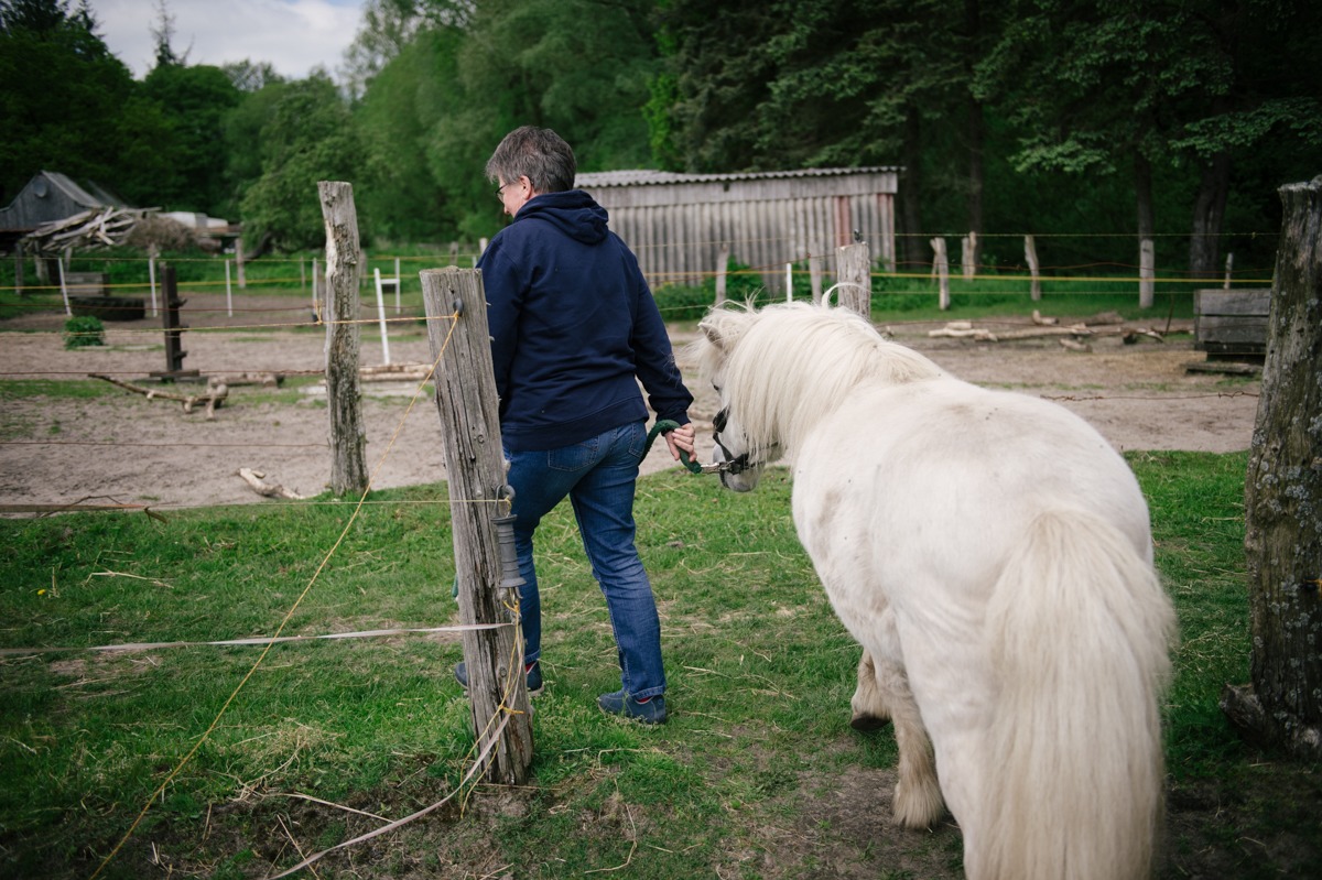 Wen ziehst du hinter dir her?